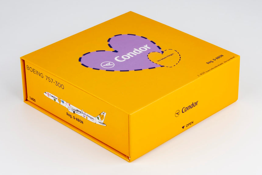 NG Models Condor Boeing 757-300 D-ABON (50th Anniversary colors) Ultimate 1/400 Aircraft Scale Model