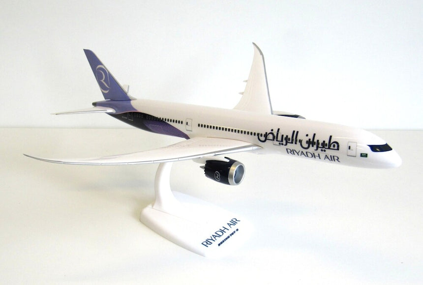 PPC Models Riyadh Air Boeing 787-9 White Livery 1/200 Aircraft Scale Model