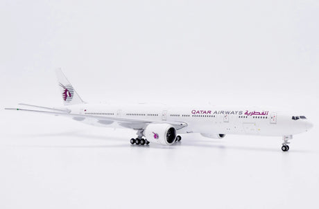 JC Wings Qatar Airways Boeing 777-300ER "All White" (A7-BOC) 1/400 Aircraft Scale Model