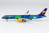 NG Models Icelandair Boeing 757-200/w TF-FIU Aurora (Northern Lights) Aircraft Scale Model