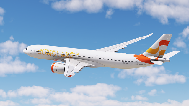PPC Models Sunclass Airlines Airbus A330-900 Neo 1/200 Aircraft Scale Model
