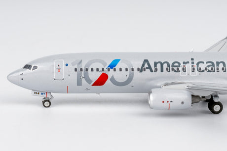 NG Models American Airlines Boeing 737-800 N840NN (100th Anniversary) 1/400 Aircraft Scale Model