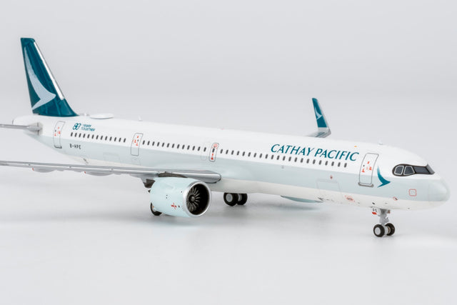 NG Models Cathay Pacific Airways Airbus A321neo B-HPE ("80 Years Together" sticker) 1/400 Aircraft Scale Model