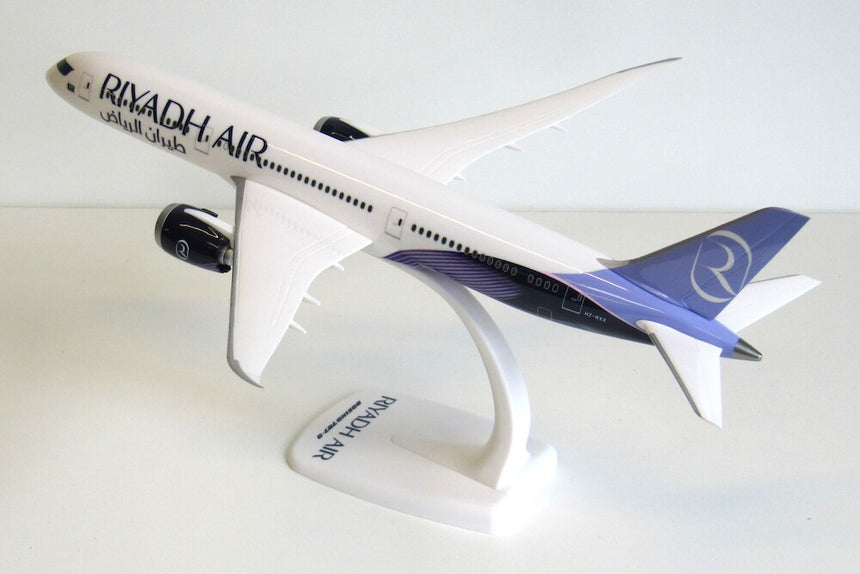 PPC Models Riyadh Air Boeing 787-9 White Livery 1/200 Aircraft Scale Model