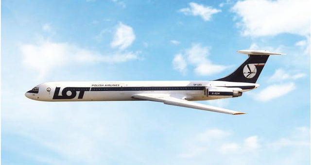 Phoenix LOT Ilyushin Il-62M SP-LBD 1/400 Aircraft Scale Model