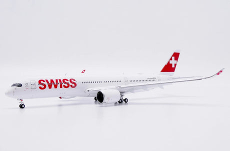 JC Wings Swiss Airbus A350-900 "Flaps Down" (HB-IFB) 1/400 Aircraft Scale Model