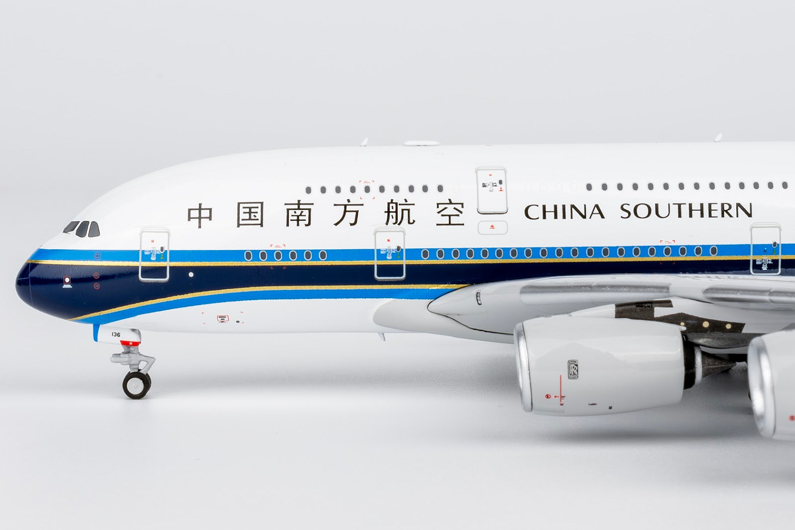 NG Models China Southern Airlines Airbus A380-800 B-6136 First