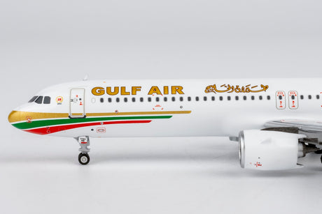 NG Models Gulf Air Airbus A321neo A9C-NB (70th Anniversary livery) 1/400 Aircraft Scale Model