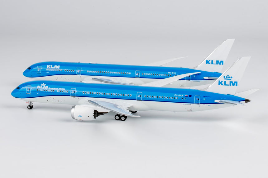 NG Models KLM Royal Dutch Airlines Boeing B787-9 Dreamliner PH-BHG KLM logo's without the crown 1/400 Aircraft Scale Model