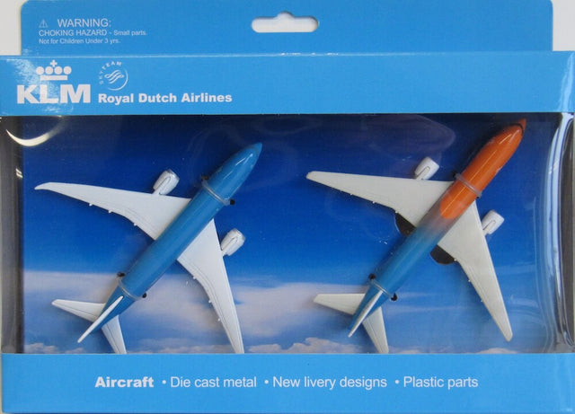 PPC Models KLM Duo Plane Pack Boeing B777-300ER Orange Pride & Boeing B787