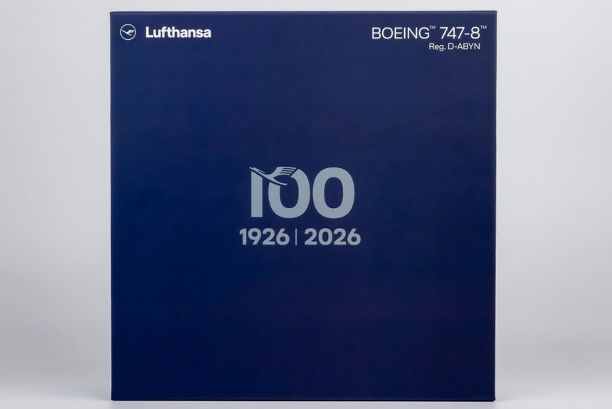 NG Models Lufthansa Boeing B747-8i D-ABYN 100 Years Anniversary; (Ultimate) 1/400 Aircraft Scale Model