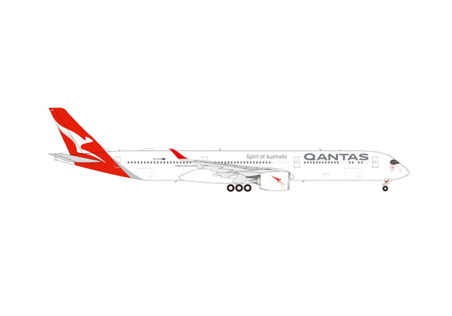 Herpa Qantas Airbus A350-1000ULR Project Sunrise 1/200 Aircraft Scale Model