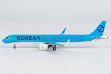 NG Models Korean Air Airbus A321neo HL8712 1/400 Aircraft Scale Model