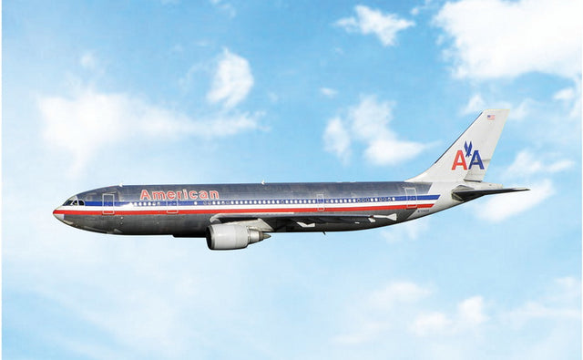 Phoenix American Airlines Airbus A300-600R N7055A Polish 1/400 Aircraft Scale Model
