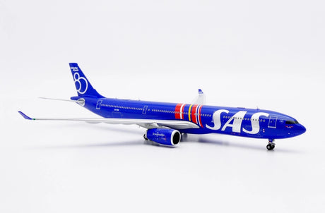 JC Wings SAS Scandinavian Airlines Airbus A330-300 "Celebrating 80 Years" (LN-RKR) 1/400 Aircraft Scale Model