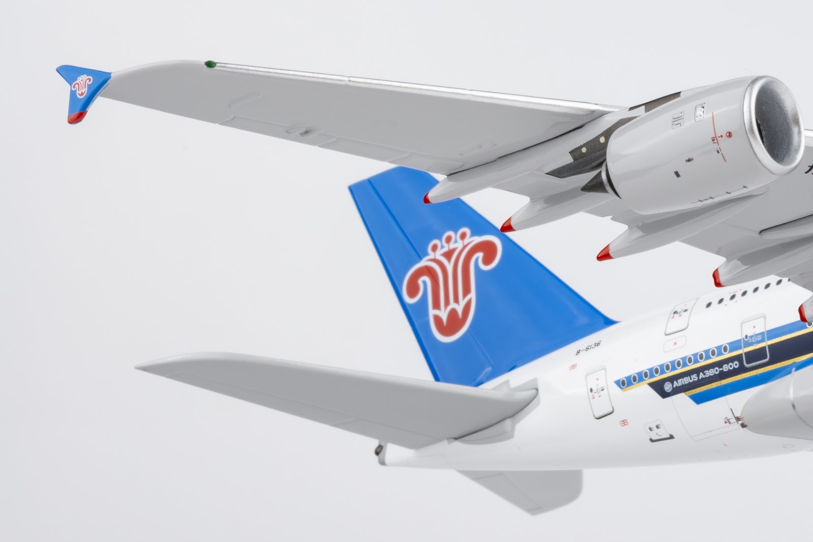 NG Models China Southern Airlines Airbus A380-800 B-6136 First