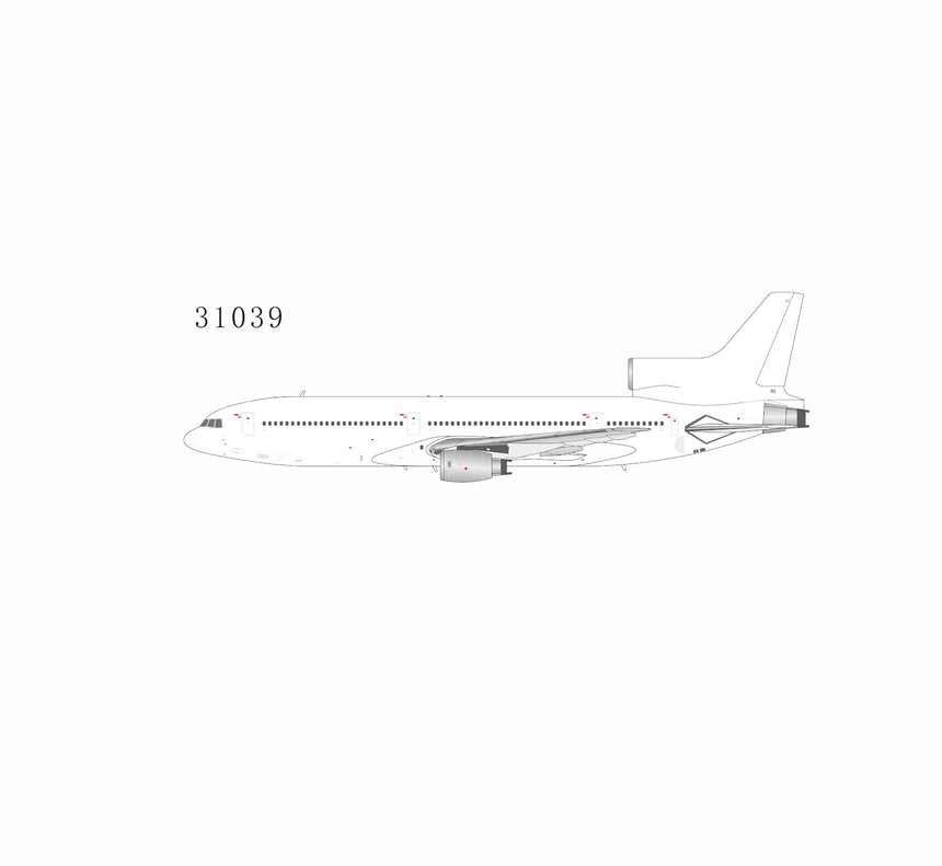 NG Models Blank Model Lockheed L-1011-1 TriStar 1/400 Aircraft Scale Model