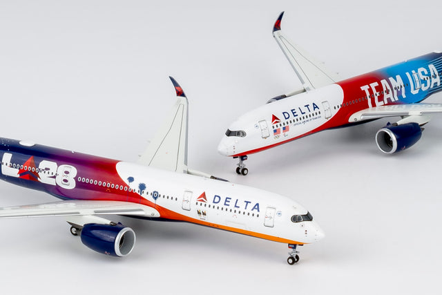 NG Models Delta Air Lines Airbus A350-900 N531DN TEAM USA #3; (Ultimate) 1/400 Aircraft Scale Model