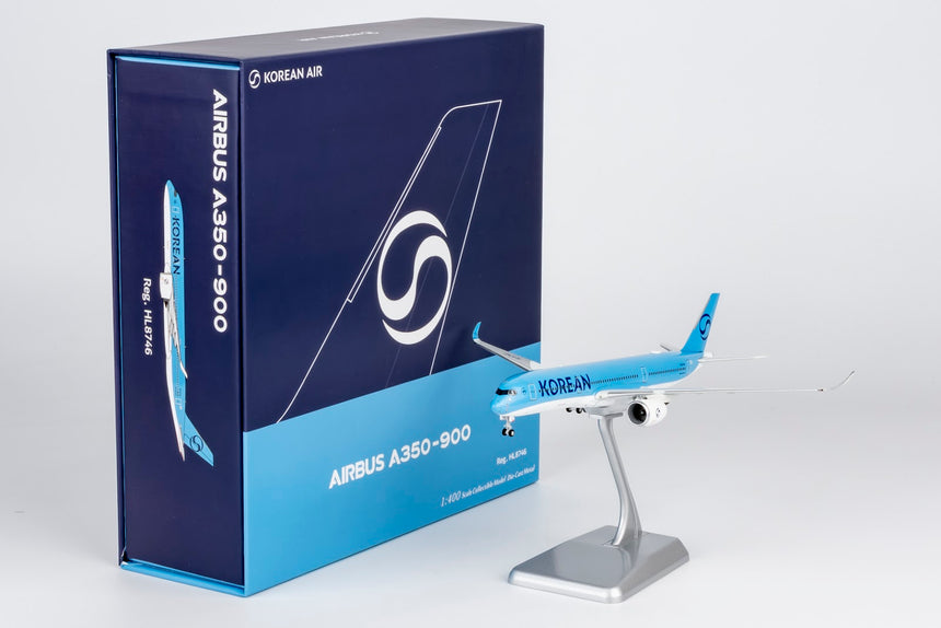 NG Models Korean Air Airbus A350-900 HL8746 New Livery; (Ultimate) 1/400 Aircraft Scale Model