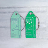 AviationTag Icelandair Boeing 757 - TF-FIU Light Green