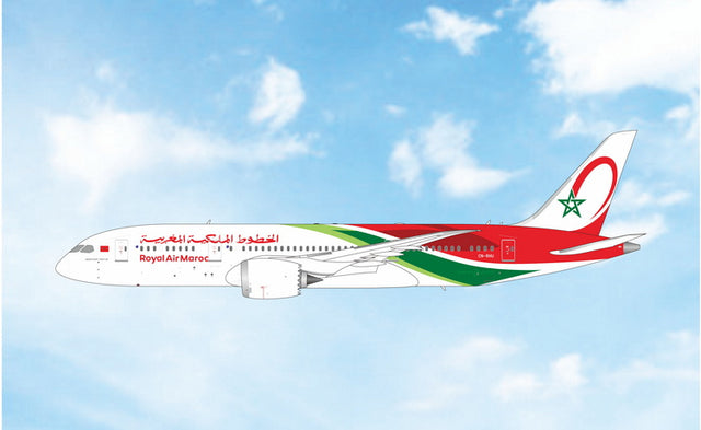 Phoenix Royal Air Maroc Boeing B787-8 CN-RHU 1/400 Aircraft Scale Model
