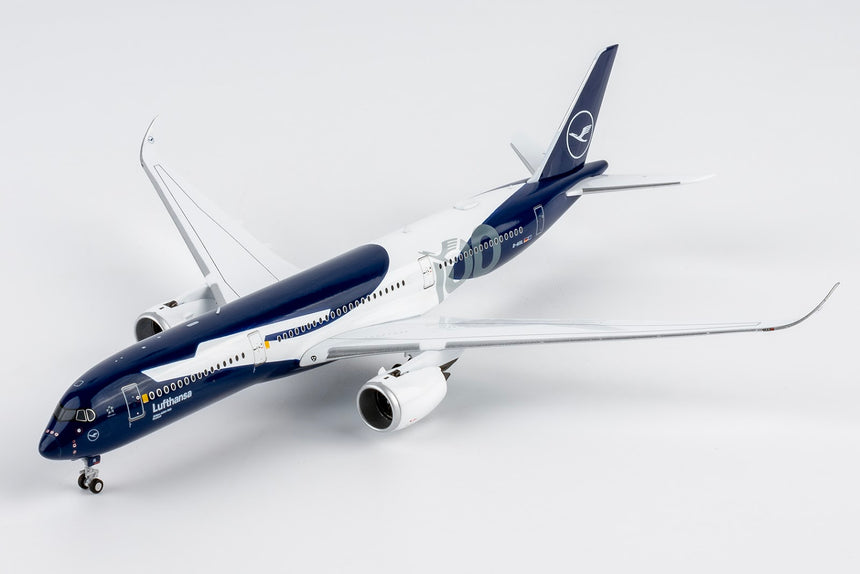 NG Models Lufthansa Airbus A350-900 D-AIXL (100 Years Anniversary) 1/400 Aircraft Scale Model