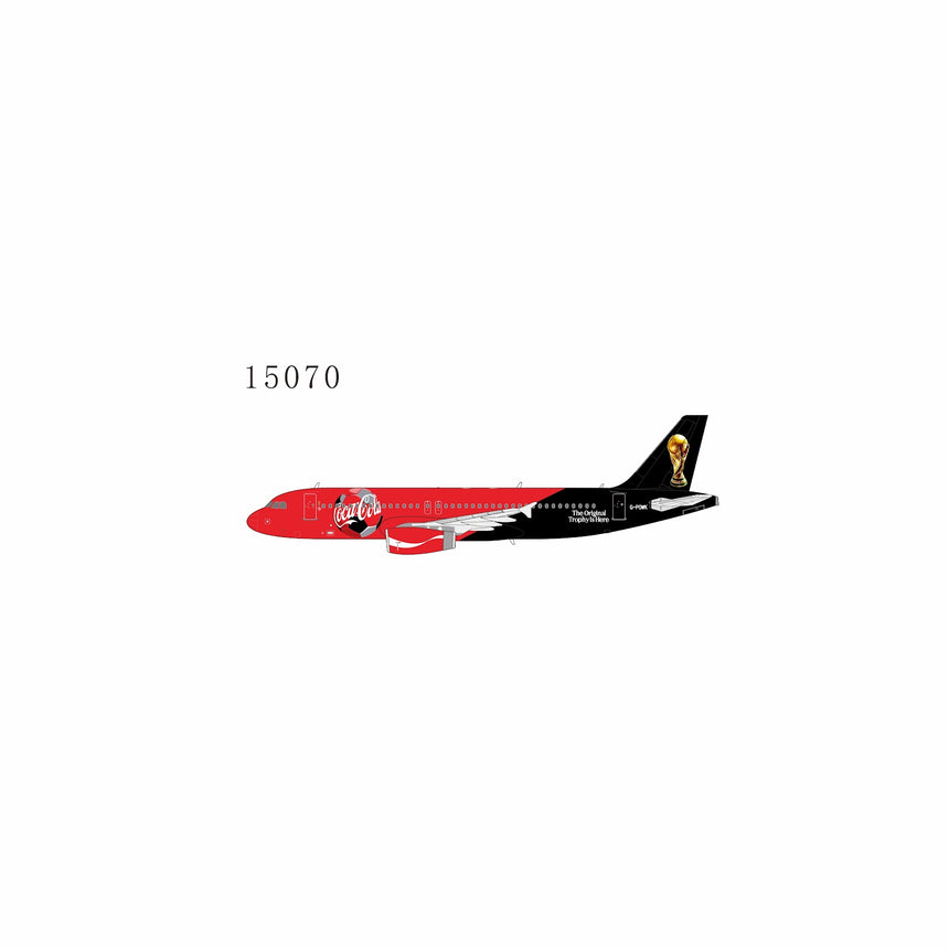 NG Models Titan Airways (Coca-Cola FIFA World Cup) Airbus A320-200 G-POWK 1/400 Aircraft Scale Model