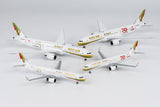 NG Models Gulf Air Airbus A321neo A9C-NB (75th Anniversary livery) 1/400 Aircraft Scale Model