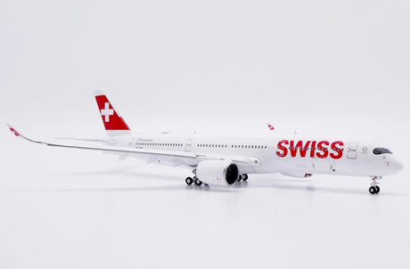 JC Wings Swiss Airbus A350-900 "Flaps Down" (HB-IFB) 1/400 Aircraft Scale Model