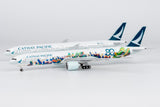 NG Models Cathay Pacific Airways Boeing 777-300ER B-KPO (large titles; "80 Years Together" sticker) Ultimate 1/400 Aircraft Scale Model