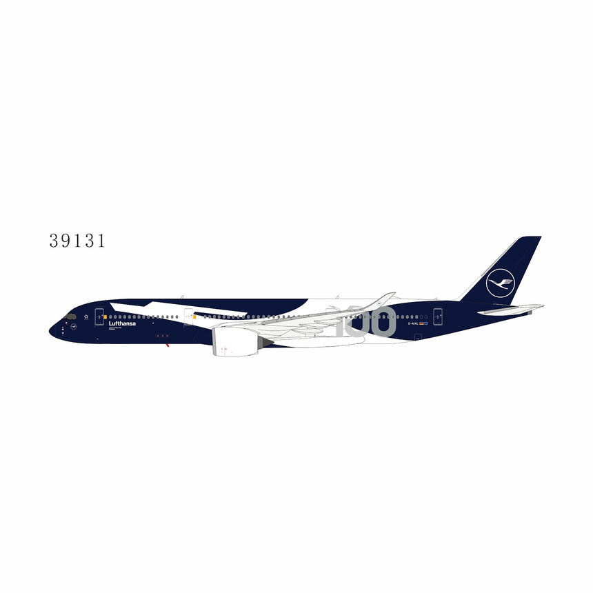 NG Models Lufthansa (100 Years Anniversary) Airbus A350-900 D-AIXL 1/400 Aircraft Scale Model