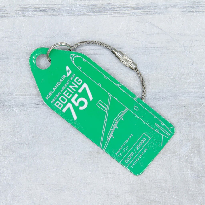 AviationTag Icelandair Boeing 757 - TF-FIU Light Green