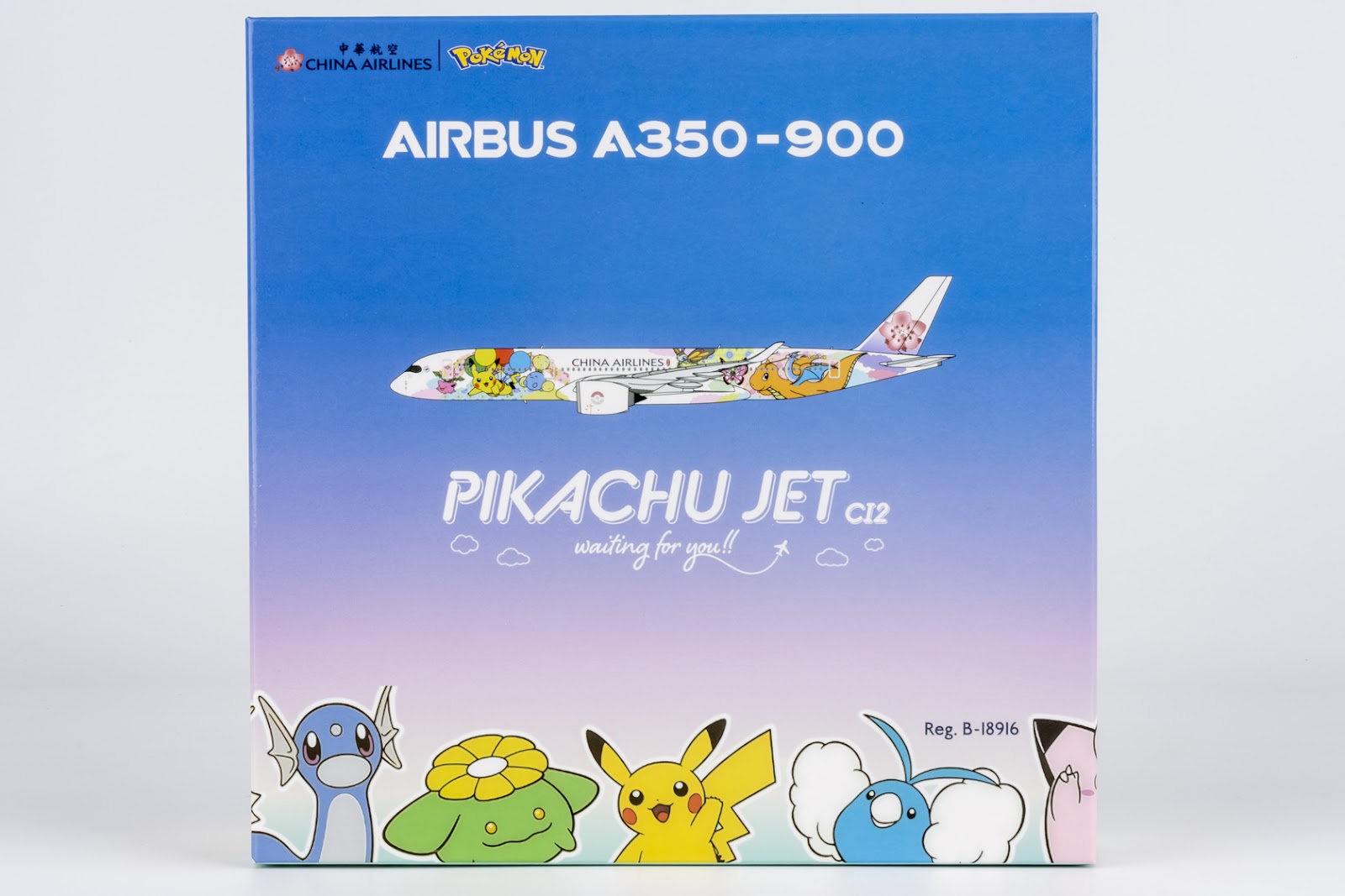 NG Models China Airlines Airbus A350-900 B-18916 Jet CI #2 1/400