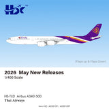 HX Models Thai Airways Airbus A340-500 HS-TLD 1/400
