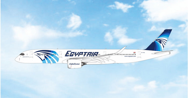 Phoenix EgyptAir Airbus A350-900 SU-GGI 1/400 Aircraft Scale Model ...