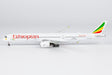 NG Models Ethiopian Airlines Airbus A350-1000 ET-BAZ (with 80th anniversary stickers) 1/400 Aircraft Scale Model