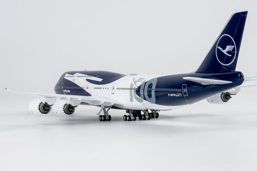 NG Models Lufthansa Boeing B747-8i D-ABYN 100 Years Anniversary 1/400 Aircraft Scale Model