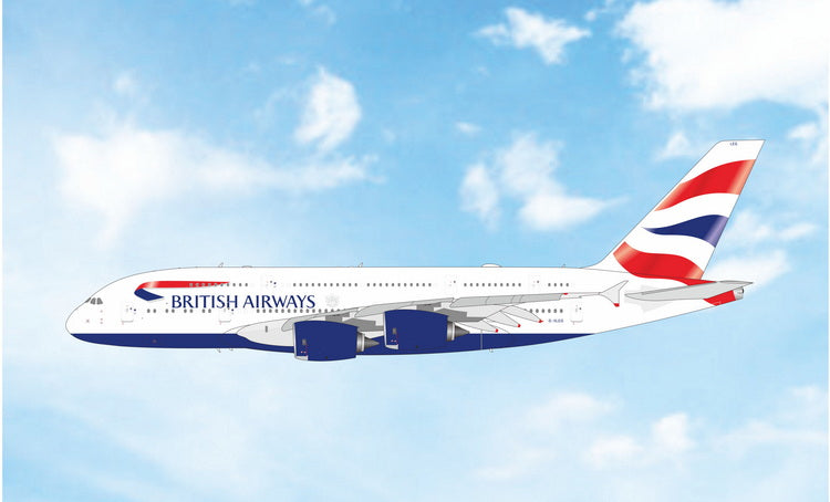 Phoenix British Airways Airbus A380 G-XLEG 1/400 Aircraft Scale Model