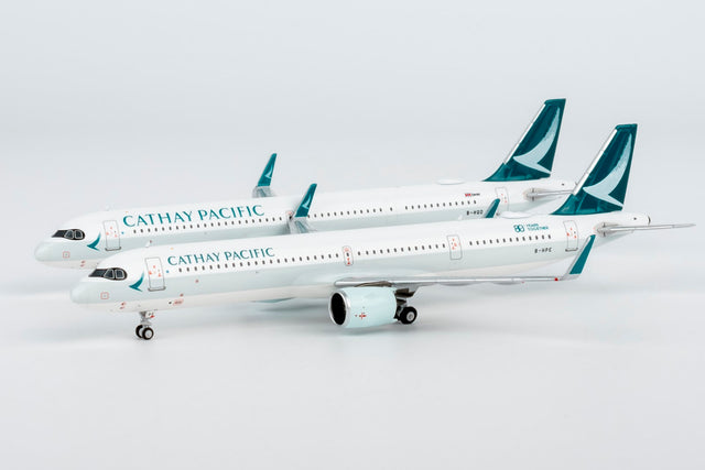 NG Models Cathay Pacific Airways Airbus A321neo B-HQD (Large titles) 1/400 Aircraft Scale Model