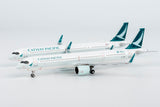 NG Models Cathay Pacific Airways Airbus A321neo B-HPE ("80 Years Together" sticker) 1/400 Aircraft Scale Model