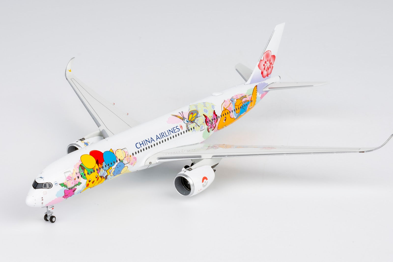 中華航空 China Air 1:400 NG A350-900 B-18916 NG Models China Airlines Airbus A350-900 B-18916 Jet CI #2 1/400