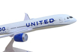 SkyMarks United Airlines Boeing 787-9 100 Years Livery 1/200 Aircraft Scale Model