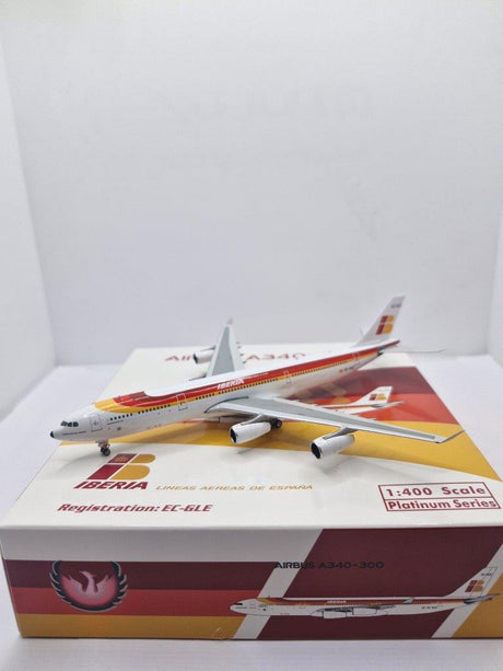 Phoenix Iberia Airbus A340-300 EC-GLE 1/400 Scale