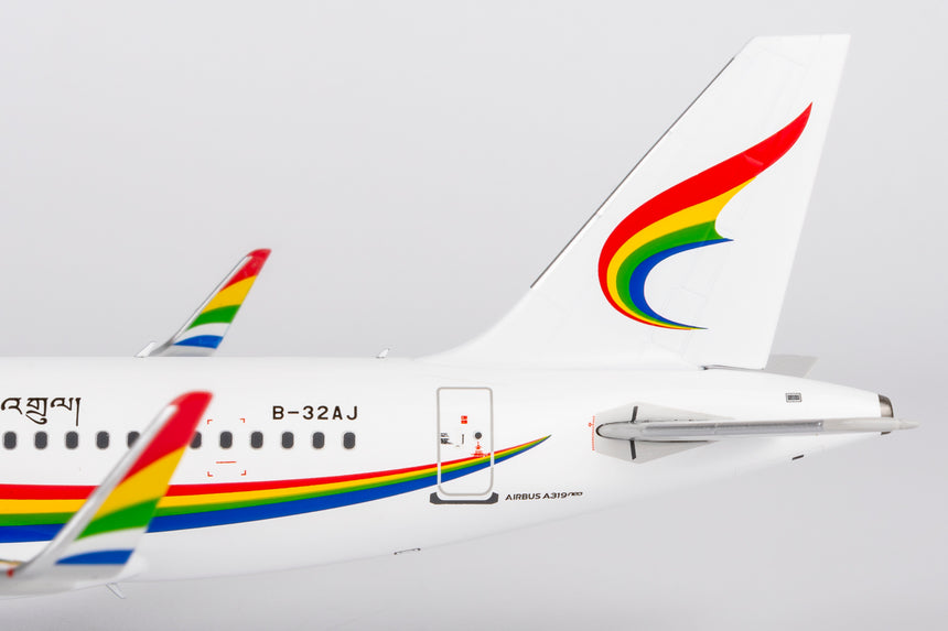 NG Models Tibet Airlines (the 1st A319neo for TV) Airbus A319neo B-32AJ 1/200 Aircraft Scale Model