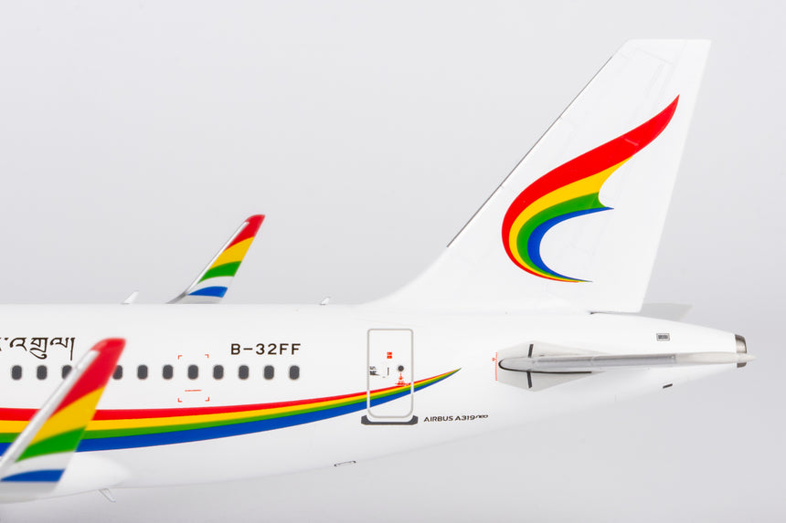 NG Models Tibet Airlines Airbus A319neo B-32FF 1/200 Aircraft Scale Model