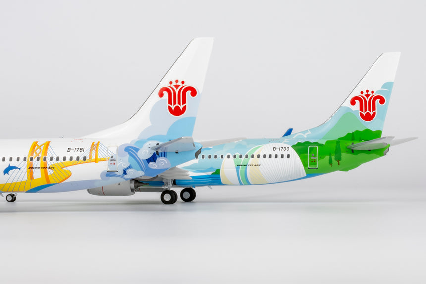 NG Models China Southern Airlines Energetic Zhuhai Boeing 737-800/w B-1781 1/200 Aircraft Scale Model