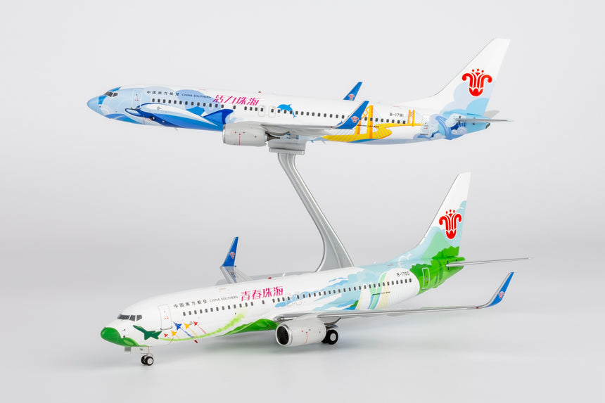 NG Models China Southern Airlines Energetic Zhuhai Boeing 737-800/w B-1781 1/200 Aircraft Scale Model