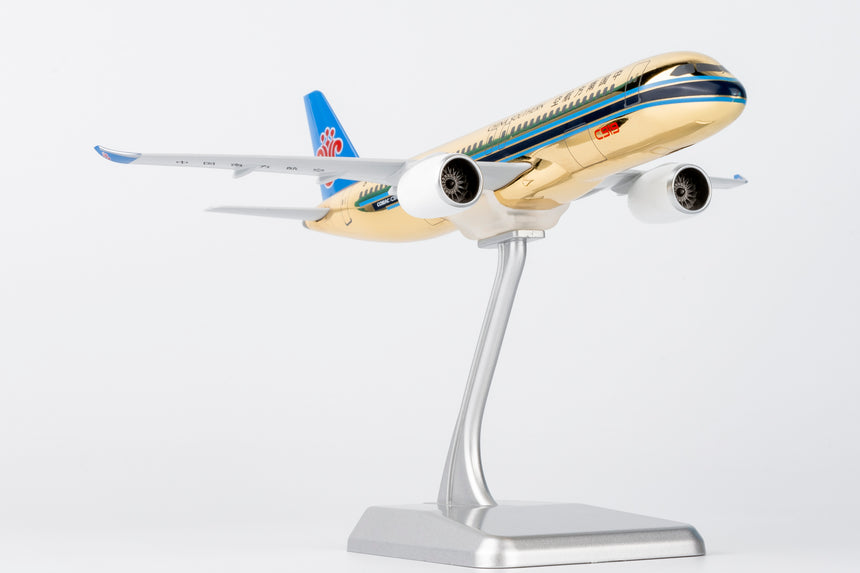 NG Models China Southern Airlines (golden fuselage; without gears and antennas) COMAC C919 B-919J 1/240 Aircraft Scale Model