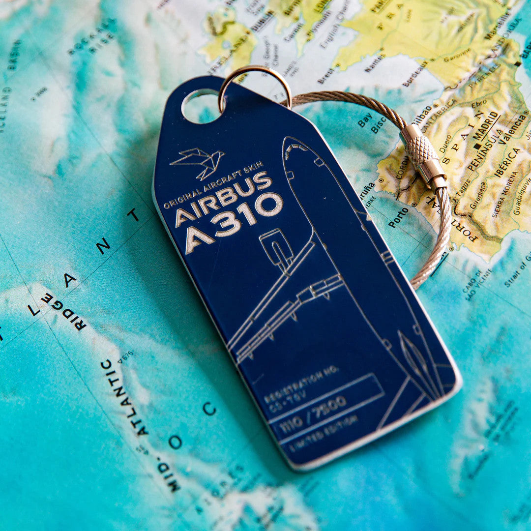 AviationTag Airbus A310 - CS-TGV Blue