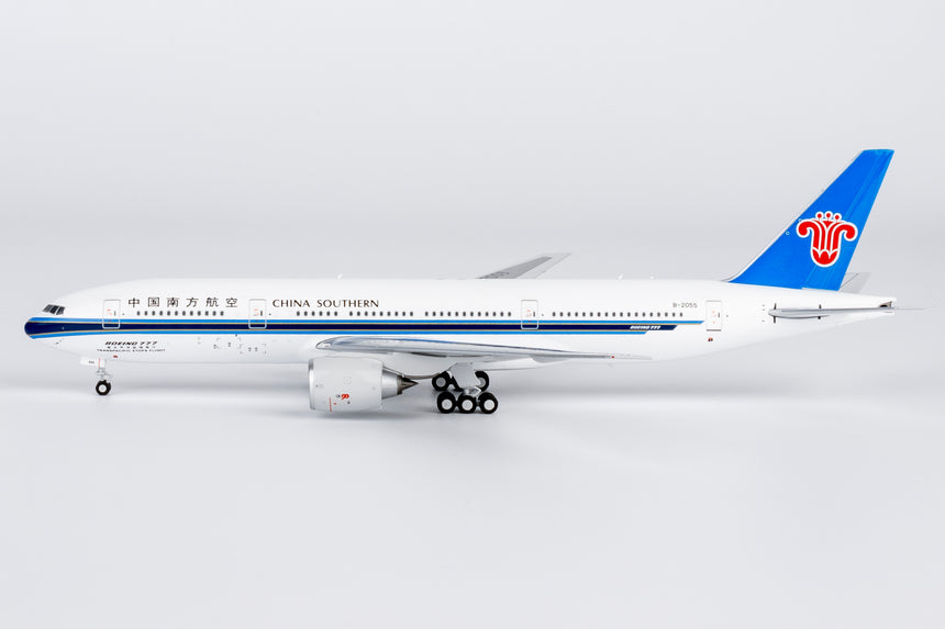 NG Models China Southern Airlines ETOPS - 越太平洋延程飞行 Boeing 777-200ER B-2055 1/400 Aircraft Scale Model